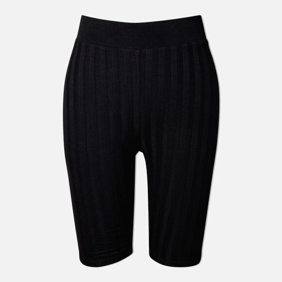 NWT JOHNATHAN SIMIKIN Morgan Biker Short IN BLACK Size Small - Picture 2 of 6